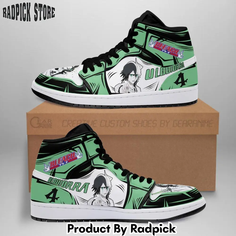 Ulquiorra cifer air jordan high top sneakers anime  rp0352915